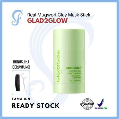 GLAD2GLOW Real Mugwort Clay Mask Stick Salicylic Acid