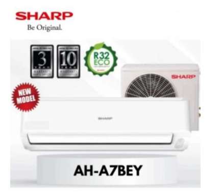 AC Sharp AH-A7BEY 3/4 PK + Material + Pasang A7BEY 0,75 PK 7BEY (depok dan sekitarnya)