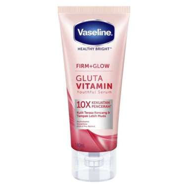 VASELINE HEALTHY BRIGHT GLUTA VITAMIN BODY SERUM 180ML FIRM+GLOW