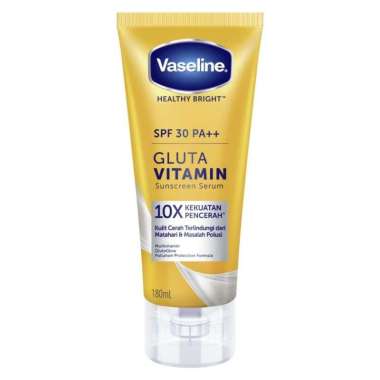 VASELINE HEALTHY BRIGHT GLUTA VITAMIN BODY SERUM 180ML SPF30 PA++