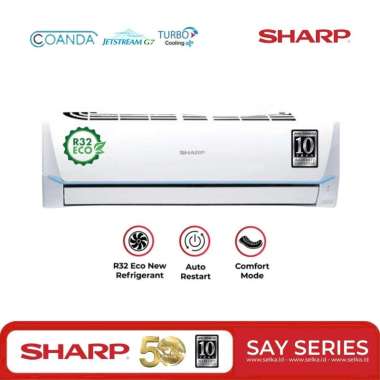 SHARP AH-A18SAY2 AC SPLIT 2 PK NEW JETSTREAM SERIES R32