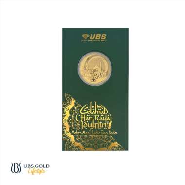 UBS Gold Angpao Selamat Idul Fitri 0.2 Gr (hb)