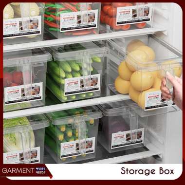 Kontainer Box Kulkas Penyimpan Bahan Makanan Dengan Penutup Strongwell Kotak Food Storage BUBBLEWRAP
