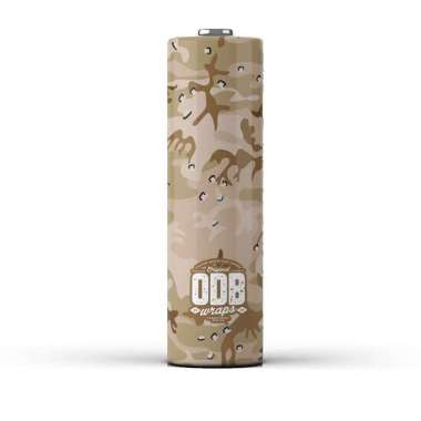 ODB Wraps Desert Camo Edition 18650 - Baterai Wrap Desert Camo ODB UK
