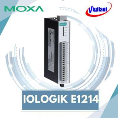 Moxa ioLogik E1214 Universal I/O, 6 DIs, 6 relays,