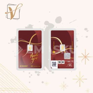 Micro Gold Logam Mulia Emasku Thank You 0.25 Gram