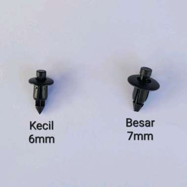 Kancing Klip Rivet Body Motor Nmax CBR Ninja PCX Aerox ADV Kecil 6mm