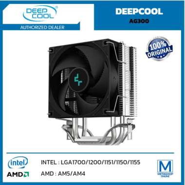 Deepcool AG300 CPU Cooler Fan Kipas Processor LGA 1700 1200 115X AMD