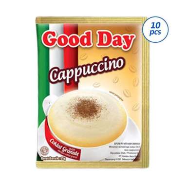 Good Day Cappuccino Kopi Instan [10 Sachet]