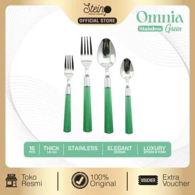 STEIN CUTERLY SET OMNIA STAINLESS GREEN