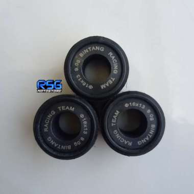 SUPER ROLLER BRT BEAT SCOOPY SPACY KARBU 9 GRAM 3 PCS