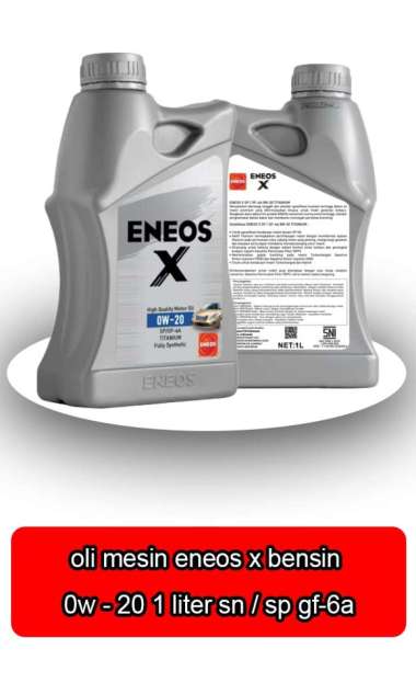 oli mesin eneos x bensin 0w-20 0w20 1 liter - 68317 -