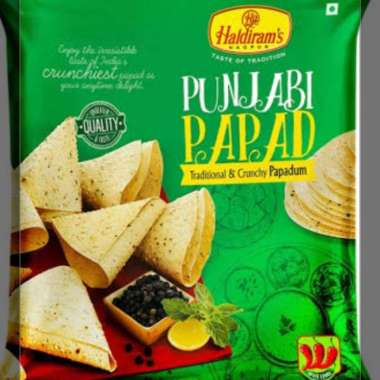 LIJJAT PAPAD PUNJABI MASALA SPECIAL PAPD INDIA 200 GRAM