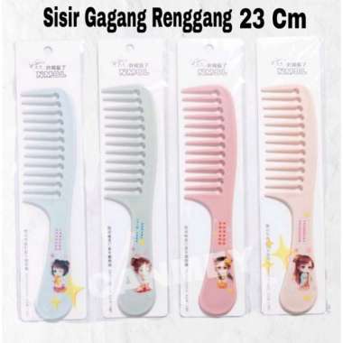 SISIR ANAK SET ISI 2PCS KARAKTER KARTUN LUCU/SISIR KACA 2PCS /SISIR RENGGANG BESAR SISIR RENGGANG