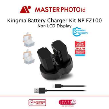 Kingma Battery Charger Kit NP-FZ100 - Non LCD Display