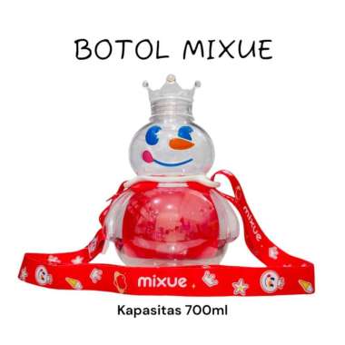TUMBLER BOTOL MIXUE 700ML DENGAN TALI MIXUE / BOTOL MIXUE