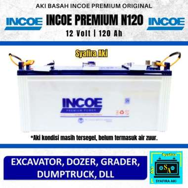 AKI GENSET INCOE PREMIUM ASTRA N120 Aki Basah 12V / 120Ah