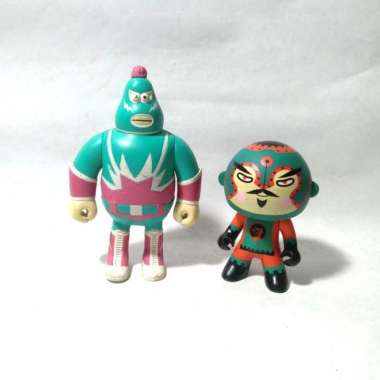 Smack Down WCW WWF ECW WWE Gulat Wrestling Amos Djeco No Kid Robot Toy