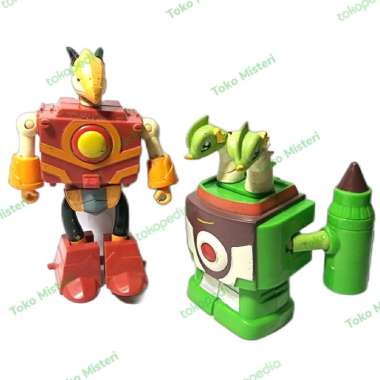 Monster Beast Robot Naga Dragon Warrior Ling Dong Lingdong Unik Toys