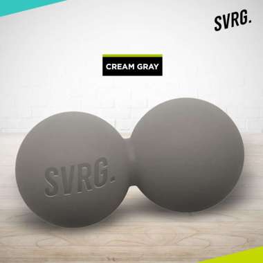 The Republic of Svarga Massage Ball / Therapy Ball Peanut Svarga | Yoga Ball | Trigger Point Cream G