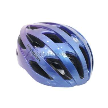 Polygon Helm Sepeda Axel Roadbike / Sepeda Balap L Biru Ungu