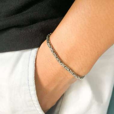 Gelang Rantai Borobudur Perak Bali