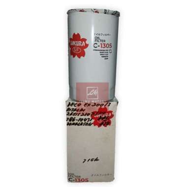 Saringan Oli-Oil Filter Hitachi EX200 3 & Zaxis 200 1 & 2 & 3 & 5 & 110 & Sumitomo SH 200 Sakura