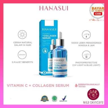 Hanasui Serum Vit C Collagen BPOM By Jaya Mandiri Hanasui Serum Biru