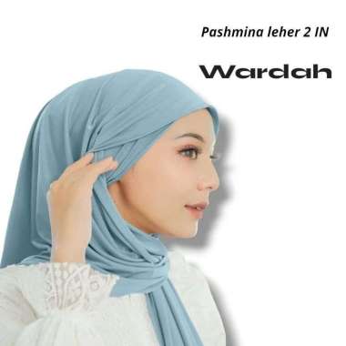 KAMILA - PASHMINA INSTAN INNER NINJA 2 in 1 OVAL JERSEY PREMIUM MENUTUP LEHER Pasmina Iner Jersey Pa