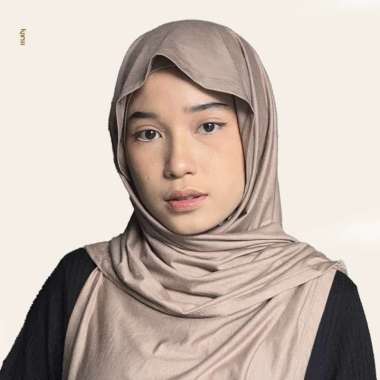 Karsalabel Nara Pashmina Kaos Oval Truffle Nara