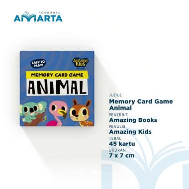 Permainan Edukasi Anak - Memory Card Game Animal