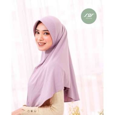Nour Hijab Bergo Afifah Ungu