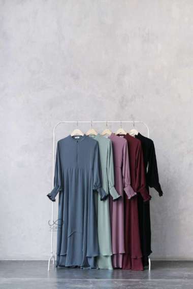 GAMIS NEW MEDINA BY SOFNI MAROON - XL