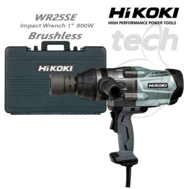 Mesin Pembuka Baut Impact Wrench 1" Hitachi HIKOKI WR25SE WR 25SE