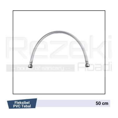 Fleksibel Pvc Tebal - Selang Hose Flexible Closet Wastafel 50cm