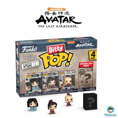 Funko Bitty POP! Animation Avatar: The Last Airbender - Azula, Ty Lee, Zuko & Mystery Bitty Series 0