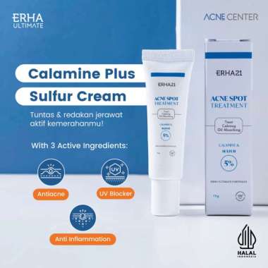 ERHA21 Acne Spot Treatment Calamine & Sulfur 5%