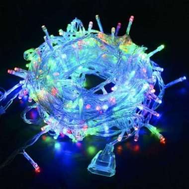 Lampu natal hias LED TUMBLR 7 warna rainbow