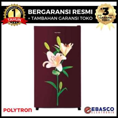 Kulkas 1 Pintu POLYTRON PRB 157 PR / 157PR Kapasitas 150 Liter