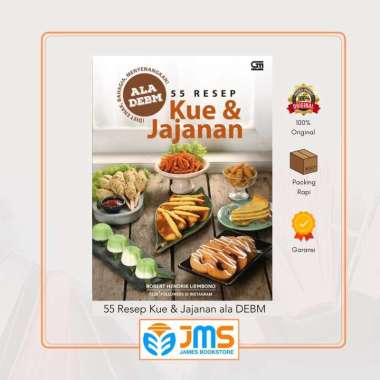 Buku 55 Resep Kue & Jajanan ala DEBM