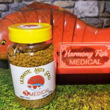 ULTIMATE ASTA GOLD 130GR 1MM Pelet Yellow Koki Channa Koi Premium