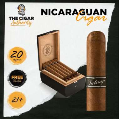 Tatuaje Black Petit Robusto [ Box of 20 Sticks ] Nicaragua Cigar Cerutu