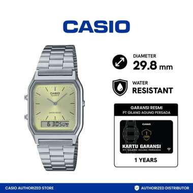 Jam Tangan Unisex Vintage AQ-230A-9AMQYDF Analog Digital