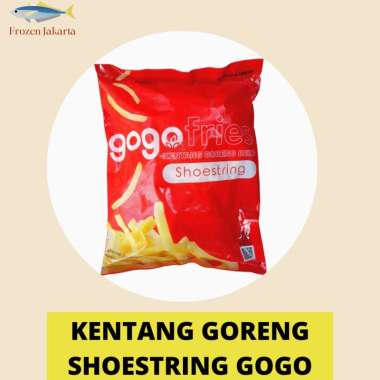 Kentang Goreng Shoestring Gogo 1kg Frozen Jakarta Cabang Bektim 1kg