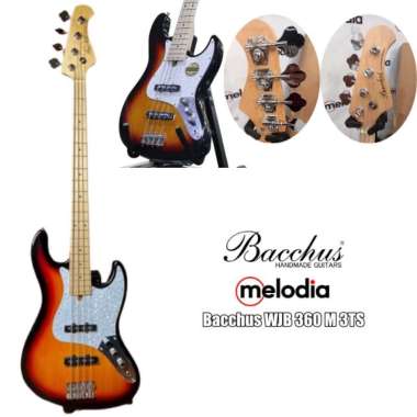 Bacchus WJB 360 Series 6-Strings Electric Bass WJB-360M 3TS