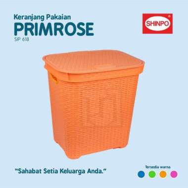 Shinpo Keranjang Pakaian - PRIMROSE Orange