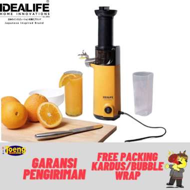 Mini Slow Juicer Idealife - MINI ELECTRIC SLOW JUICER IL-201SJA IDEALIFE