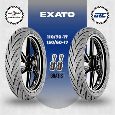Paket Ban Motor Sport IRC EXATO NR88 110/70 - 150/60 Ring 17