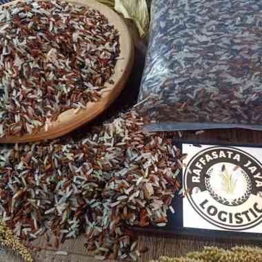 BERAS MIX ORGANIK 3 KG - BERAS DIET - BERAS MERAH PUTIH HITAM SUPER MERAH PUTIH - 2 kg