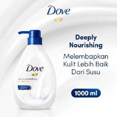 Promo Harga Dove Body Wash Deeply Nourishing 1000 ml - Blibli